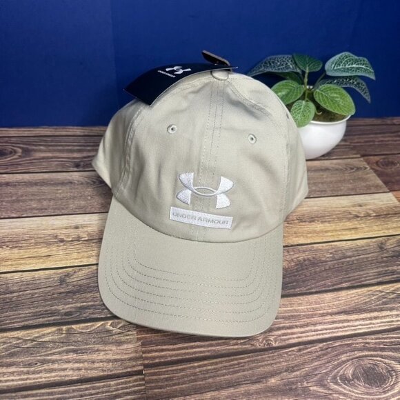 Under Armour Men's Sportstyle Free Fit Hat NWT ONE SIZE (Khaki) SKU: 24884171 - Picture 2 of 13